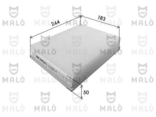Воздушный фильтр MALO 1440907222 KGRN 0G 1500637 изображение 0