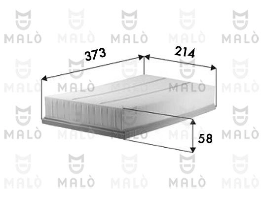 Воздушный фильтр MALO B ZQX2 1440907261 1500677 изображение 0