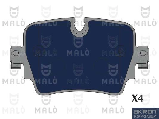Тормозные колодки дисковые, комплект MALO 1051302 1419344718 FL1L5 OA изображение 0