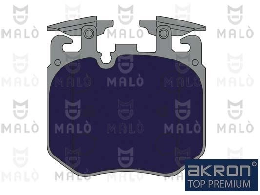 Тормозные колодки дисковые, комплект MALO A 0M0UY 1051364 1440913229 изображение 0