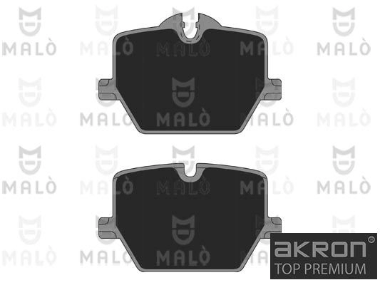 Тормозные колодки дисковые, комплект MALO 1051391 1V4 VKHV 1440913256 изображение 0
