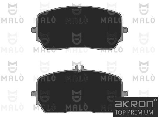 Тормозные колодки дисковые, комплект MALO B HPPG2 1051392 1440913257 изображение 0