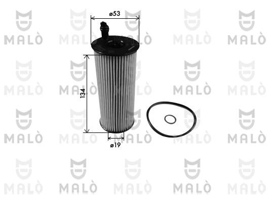 Масляный фильтр MALO 1510227 1424352016 H R3H4 изображение 0
