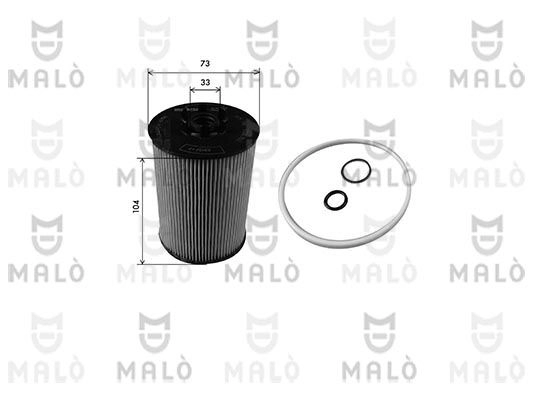 Масляный фильтр MALO 5KZ X1D 1440908618 1510231 изображение 0