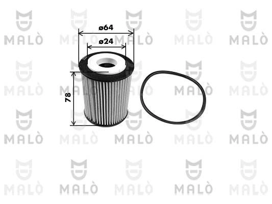 Масляный фильтр MALO 1510251 1440908638 UTWO 8 изображение 0