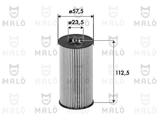 Масляный фильтр MALO GZ5 X7K 1510257 1440908644 изображение 0