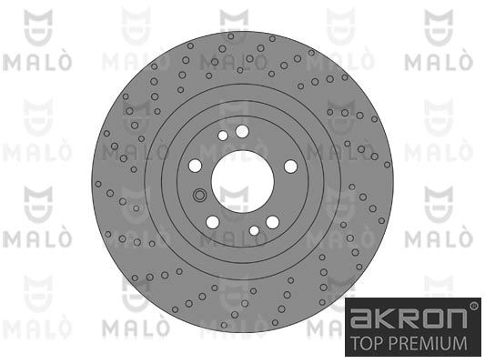 Тормозной диск MALO 1440912785 1110508 8 ZXMB изображение 0