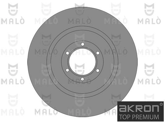 Тормозной диск MALO 1440912915 1110639 P7CO 1NP изображение 0