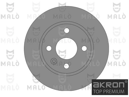 Тормозной диск MALO 1110658 3PDN7 UR 1440912934