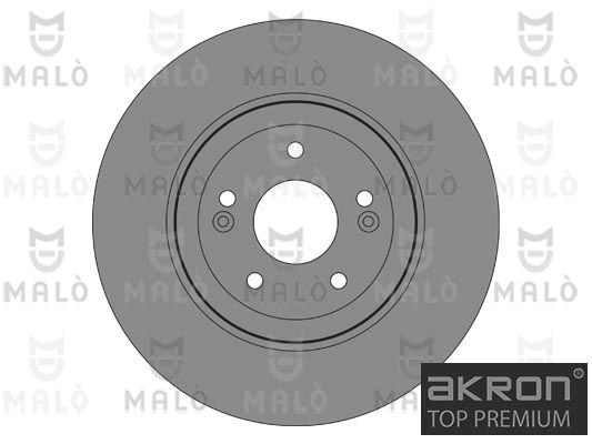 Тормозной диск MALO 1110678 1440912954 35E T6XP изображение 0