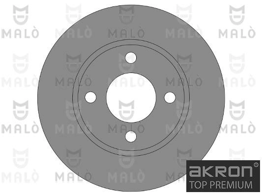 Тормозной диск MALO 1440912955 1110679 Q Q6BS изображение 0