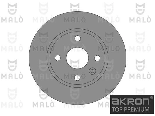 Тормозной диск MALO ASC5F9 8 1110727 1440913003