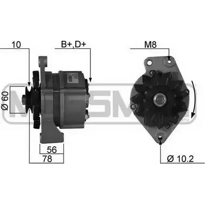 Генератор ERA 210089 LRXPF6 WJ S3G 1942124 изображение 0