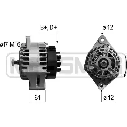 Генератор ERA 7I9SS 210682 1942695 9LAW ZLV