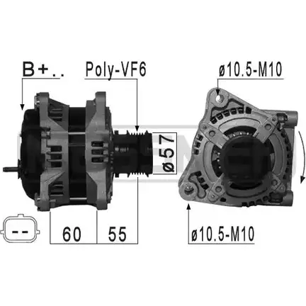 Генератор ERA 38XP CL Z4NJ4CF 210883 1942889 изображение 0