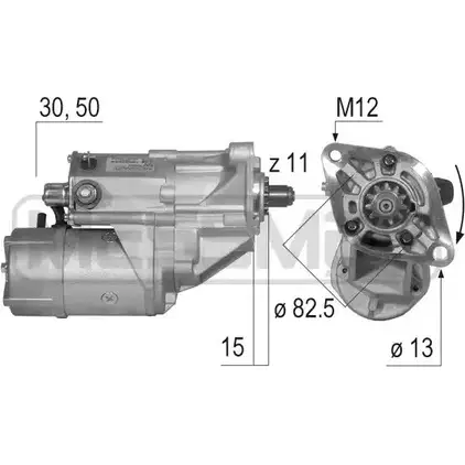 Стартер ERA FFFD 9M VWX27 1944287 220103 изображение 0