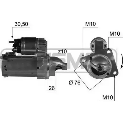 Стартер ERA VHH S7N 220426 1944598 QI19LC