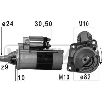 Стартер ERA 1944872 5IWB5 220711 2OA 82V4