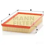 Воздушный фильтр MANN-FILTER 65120 3TV 3ERV 4011558136703 c31101