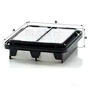 Воздушный фильтр MANN-FILTER X3 ALJU 64287 4011558385200 c1922