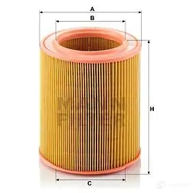 Воздушный фильтр MANN-FILTER 64139 H0TA 5PY 4011558106508 c15771