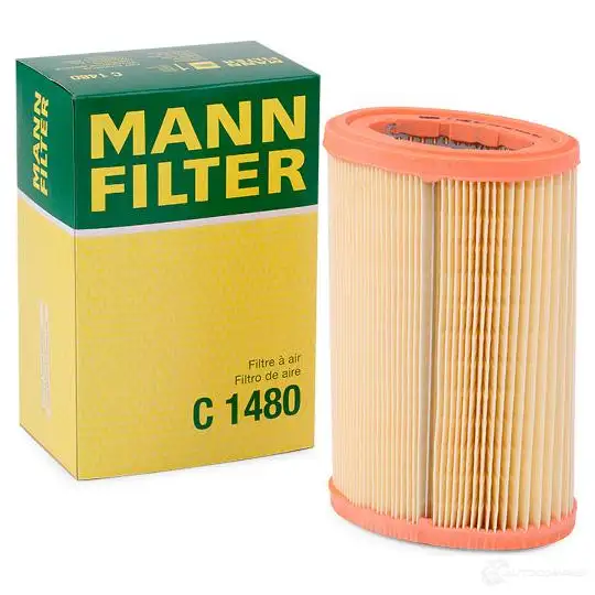 Воздушный фильтр MANN-FILTER 4011558193409 c1480 64094 3G R34 изображение 1