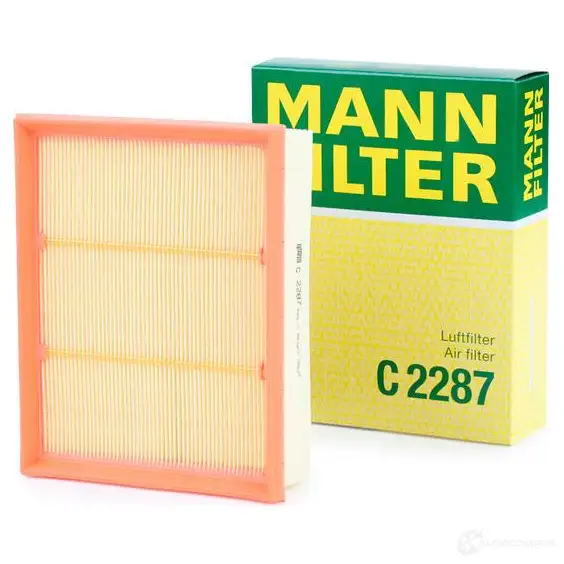 Воздушный фильтр MANN-FILTER D5LGW6 2 4011558350208 64444 c2287 изображение 1