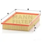 Воздушный фильтр MANN-FILTER 4011558118600 W ZM3T 65004 c2999
