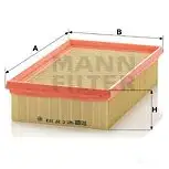 Воздушный фильтр MANN-FILTER UU I3T0P 4011558158002 64812 c27103 изображение 0