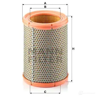 Воздушный фильтр MANN-FILTER I WIIG7H 64025 c1362 4011558104504 изображение 0