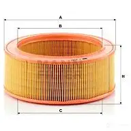 Воздушный фильтр MANN-FILTER N39 5ZN4 64688 4011558114008 c2582