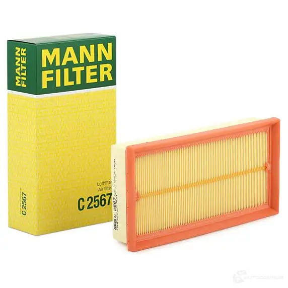 Воздушный фильтр MANN-FILTER FXX PN5K 4011558355807 c2567 64679 изображение 0