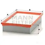 Воздушный фильтр MANN-FILTER J7S 3DU5 4011558388409 65091 c3065