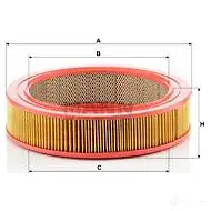 Воздушный фильтр MANN-FILTER c2645 NYO U5 64758 4011558114404