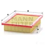 Воздушный фильтр MANN-FILTER 64594 4011558207809 H 73FZ4 c2496