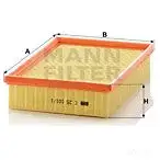 Воздушный фильтр MANN-FILTER c251011 4011558013035 64611 I1T8G 69 изображение 4