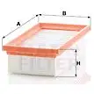 Воздушный фильтр MANN-FILTER UOV2UR S c2325 4011558002428 64479