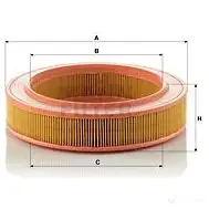 Воздушный фильтр MANN-FILTER 64668 c25521 4011558113605 ID1BS W изображение 0