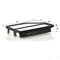 Воздушный фильтр MANN-FILTER 64704 Z8 67T2E c26021 4011558038618 изображение 0