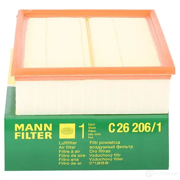 Воздушный фильтр MANN-FILTER 64735 c262061 E2N PV 4011558217303 изображение 3