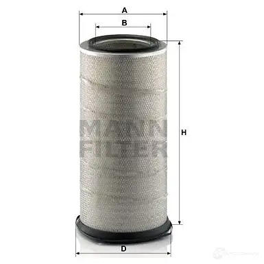 Воздушный фильтр MANN-FILTER N ZOPC 64724 c261220 4011558229702
