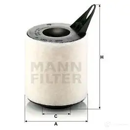 Воздушный фильтр MANN-FILTER c1361 U GODF 64024 4011558354206 изображение 4
