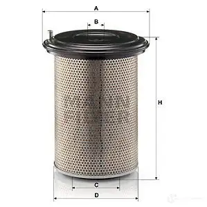Воздушный фильтр MANN-FILTER D 8NNR 65075 c308802 4011558136604