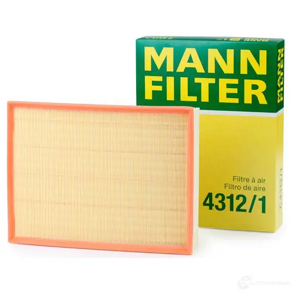 Воздушный фильтр MANN-FILTER FUEQ8 O c43121 4011558421809 65463 изображение 1