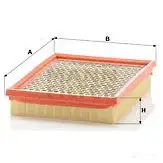 Воздушный фильтр MANN-FILTER 0LV U0 4011558178703 c2452 64582 изображение 0