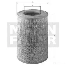 Воздушный фильтр MANN-FILTER 4011558007416 c331630 P2T UWCZ 5966938