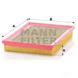 Воздушный фильтр MANN-FILTER 64850 c2733 4011558223502 5RD 00