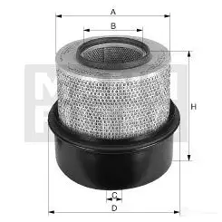 Воздушный фильтр MANN-FILTER c2910321 JK44 PKS 64946 4011558184902
