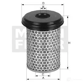 Воздушный фильтр MANN-FILTER 65406 4011558374105 c381365 9T 1O7 изображение 0