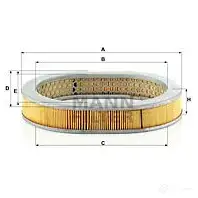 Воздушный фильтр MANN-FILTER 4011558145705 c2943 5X 3SS 64983